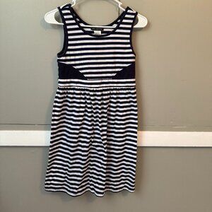 Blue and White Striped Sundress